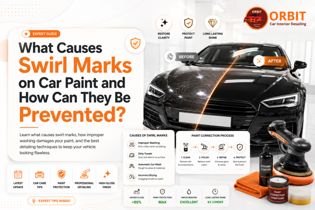 What Causes Swirl Marks on Car Paint and How Can They Be Prevented