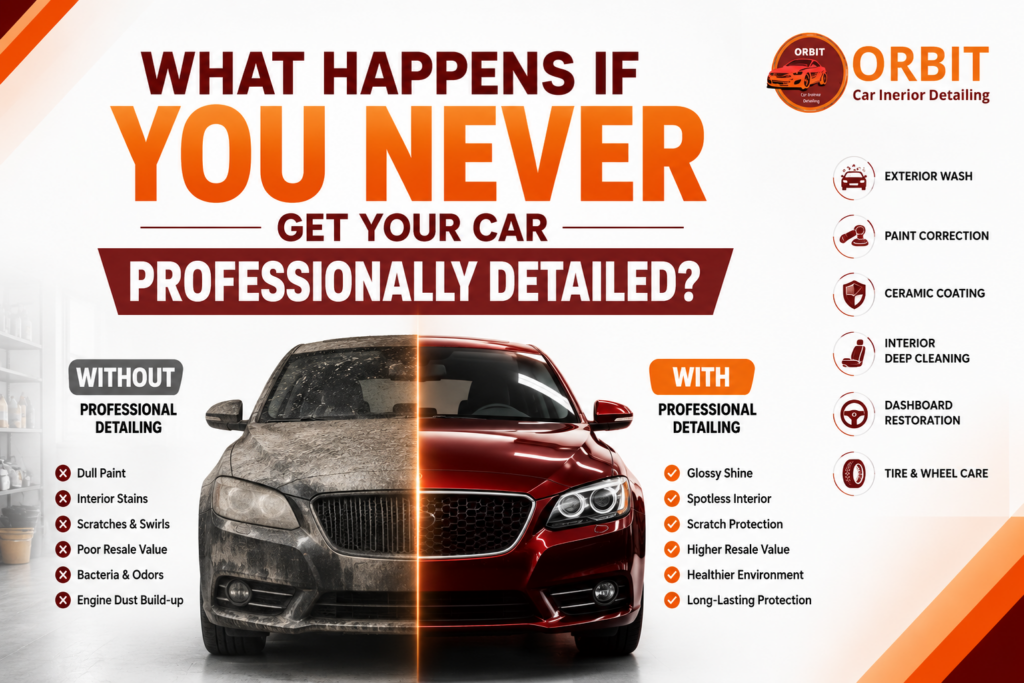 What Happens If You Never Get Your Car Professionally Detailed